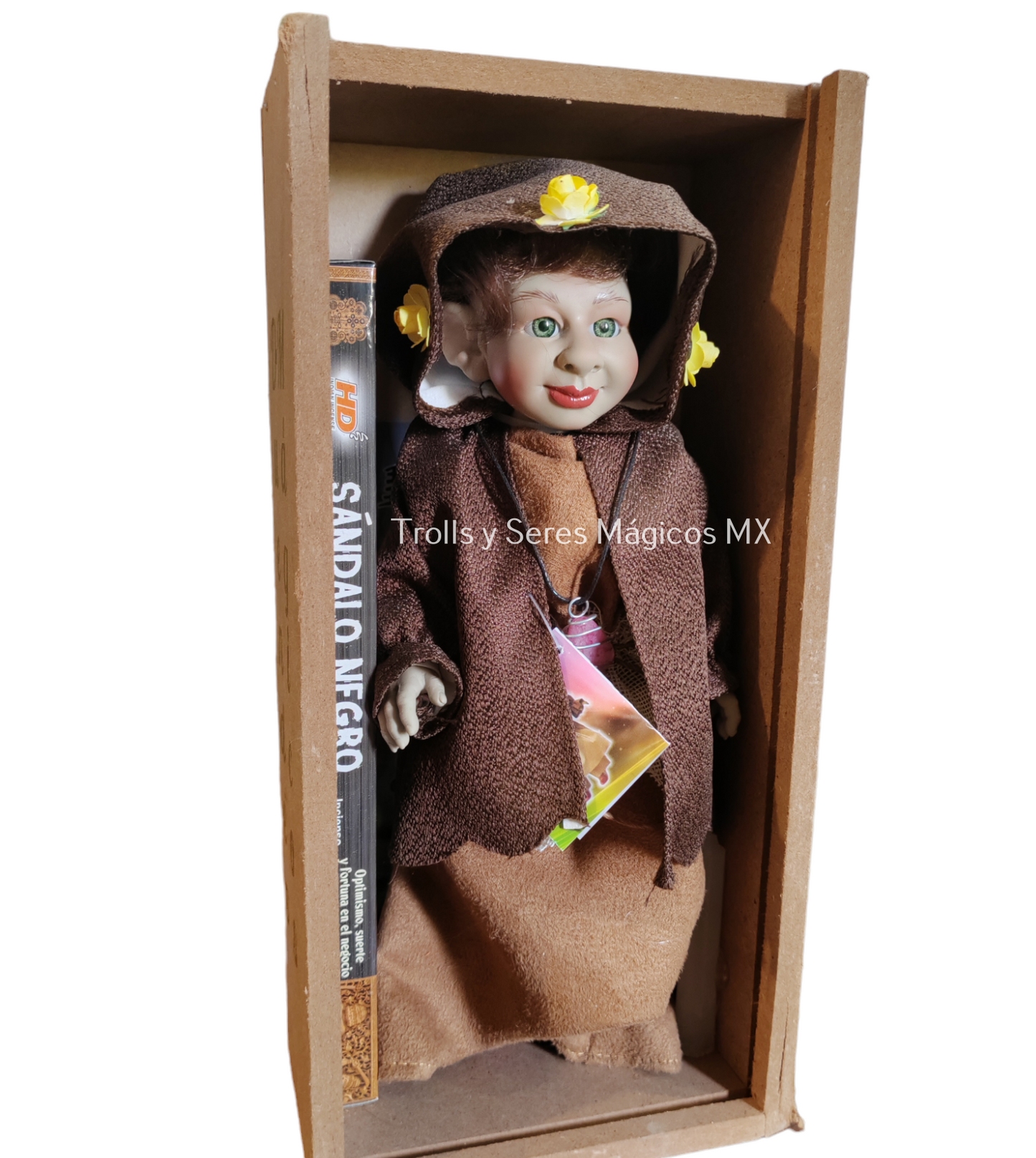Elfo Latino Lyann(Fuerza y Coraje, Ayuda a Encontrar Trabajo) 28 cm