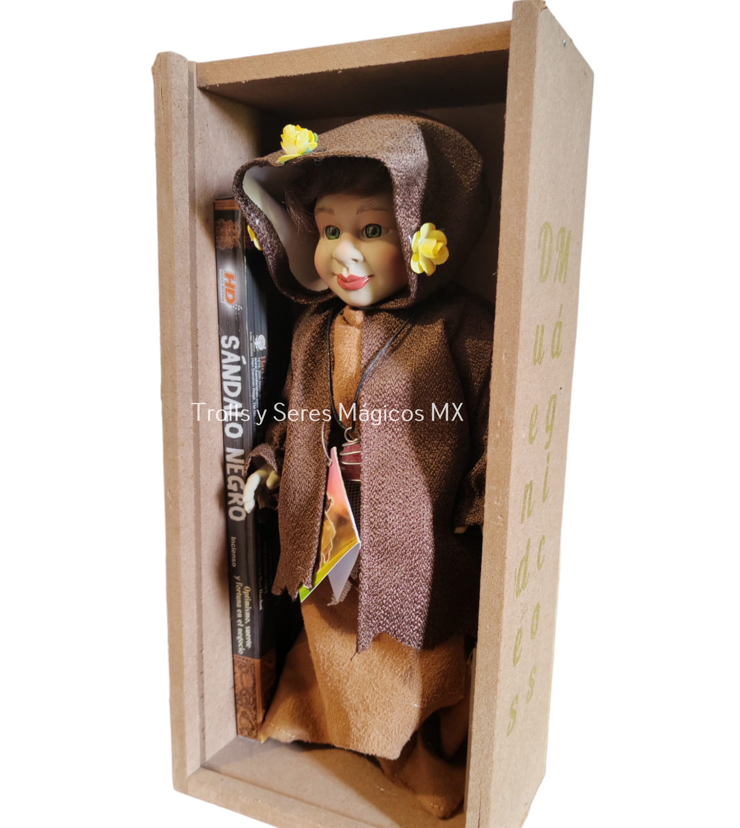 Elfo Latino Lyann(Fuerza y Coraje, Ayuda a Encontrar Trabajo) 28 cm