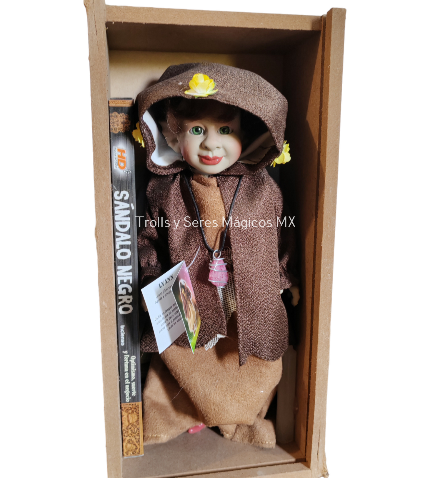 Elfo Latino Lyann(Fuerza y Coraje, Ayuda a Encontrar Trabajo) 28 cm