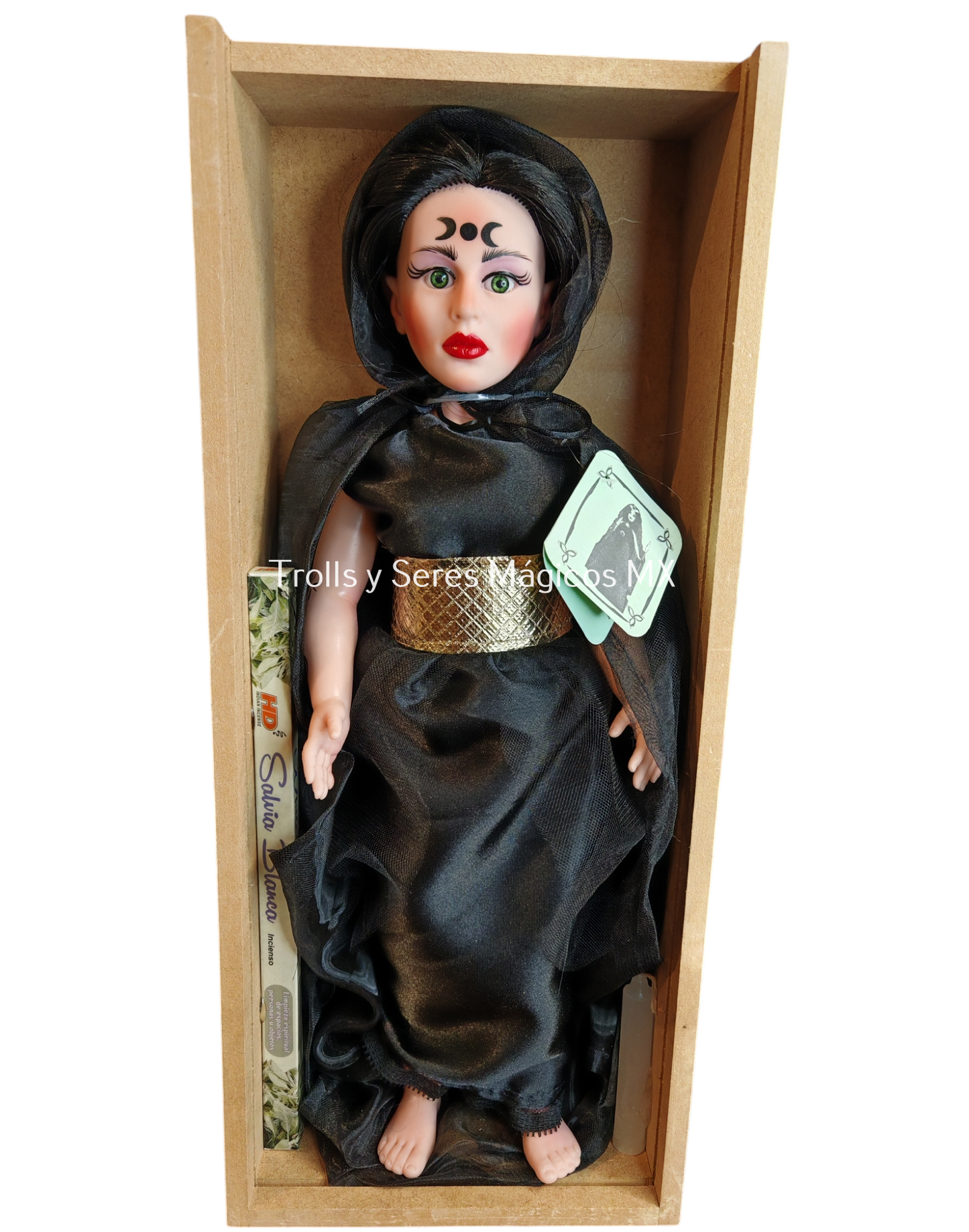 Elfo Latino Hecate(Poteccion,desiciones)41 cm