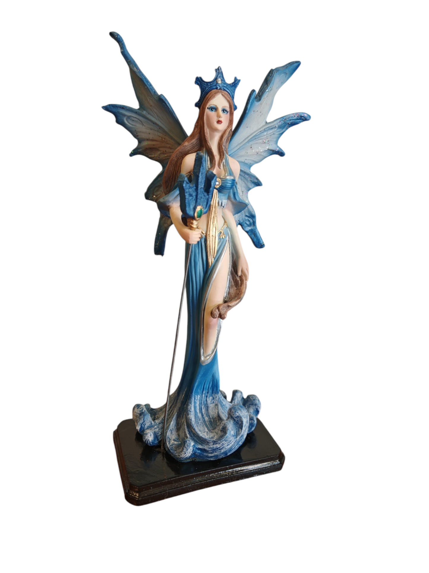 Hada De Agua Fluir Celestial Y Energía Purificadora 26 cm