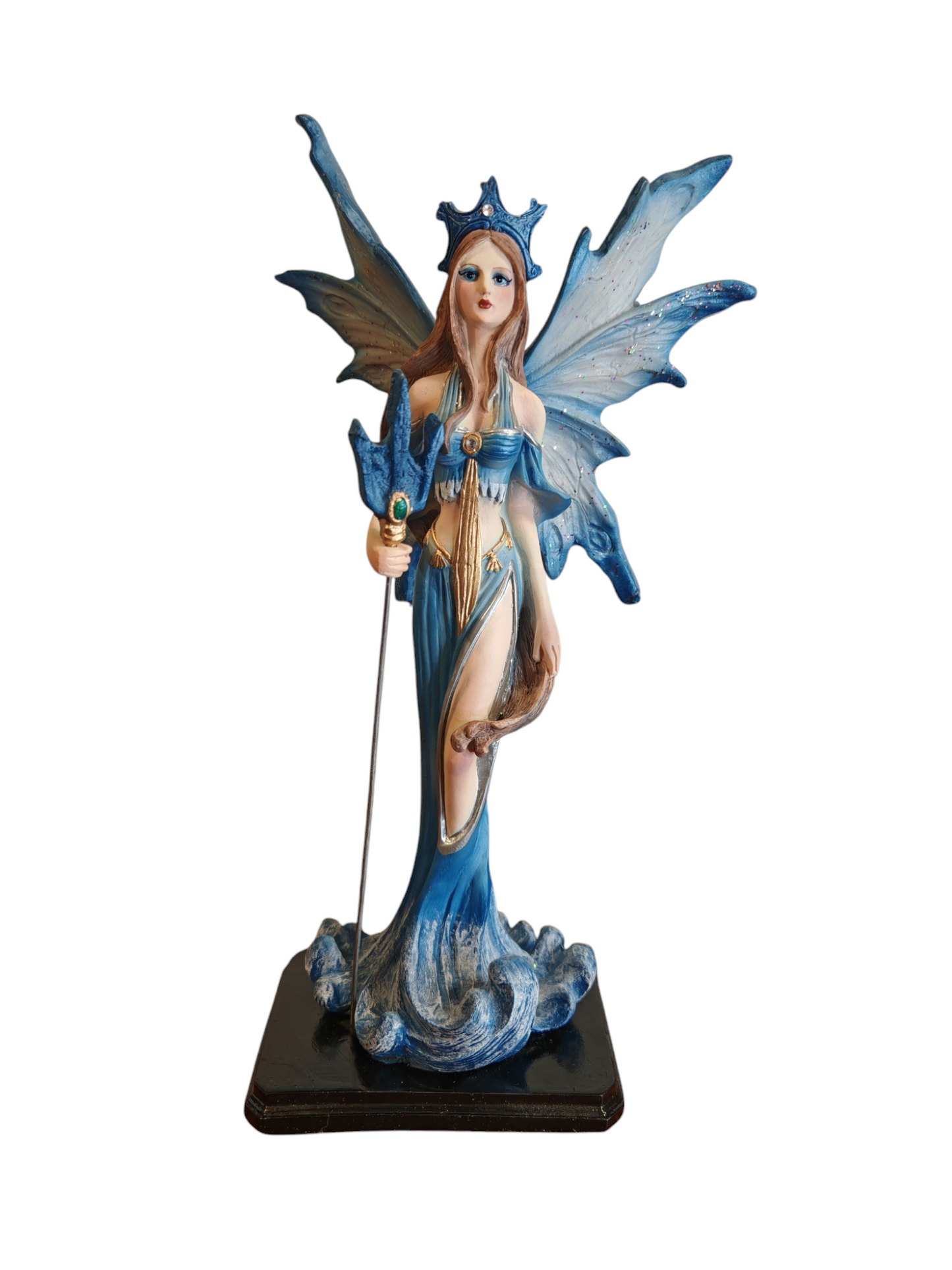 Hada De Agua Fluir Celestial Y Energía Purificadora 26 cm