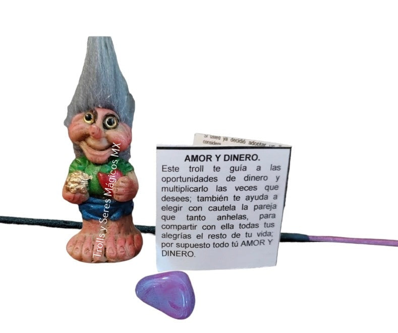 Troll Amor y Dinero mini