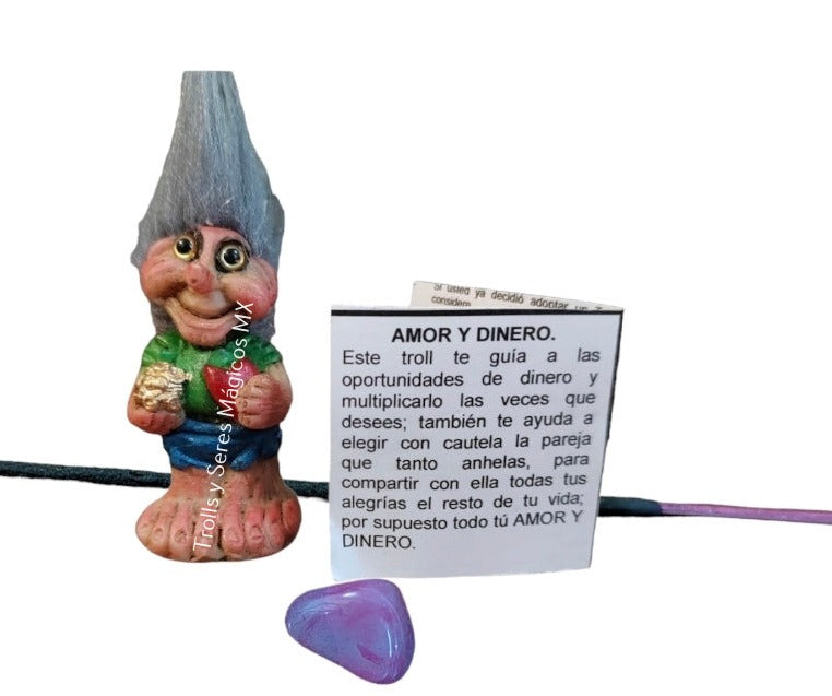 Troll Amor y Dinero mini
