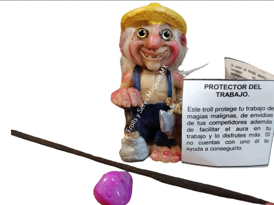 Troll Protector Del Trabajo Mini