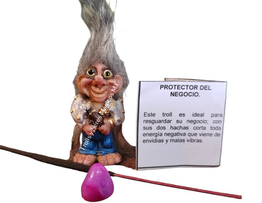Troll Protector Del Negocio Mini