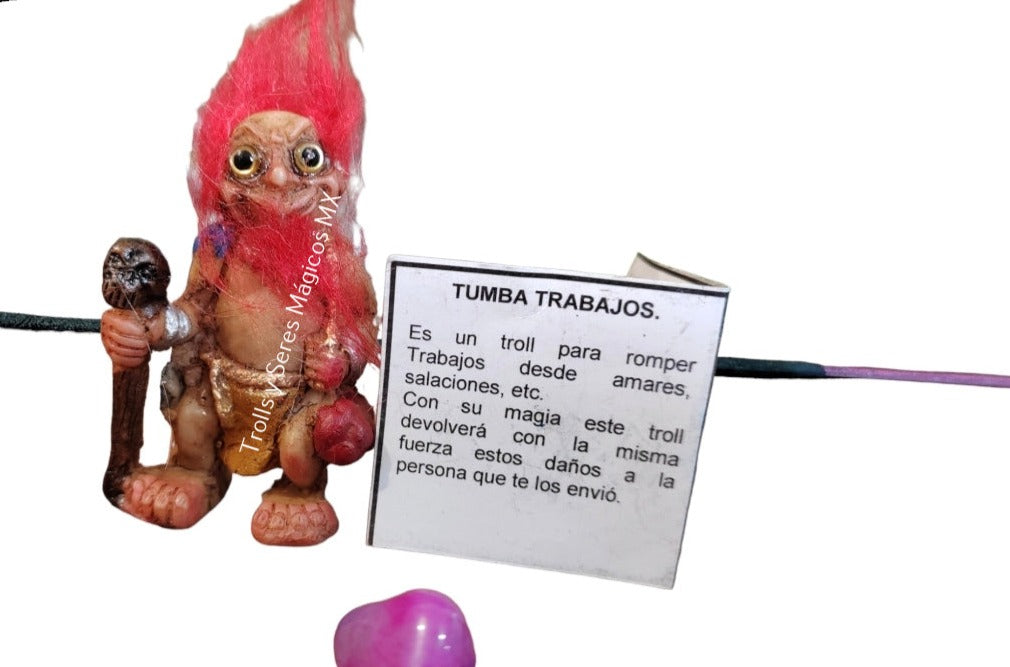 Troll Tumba Trabajos Mini