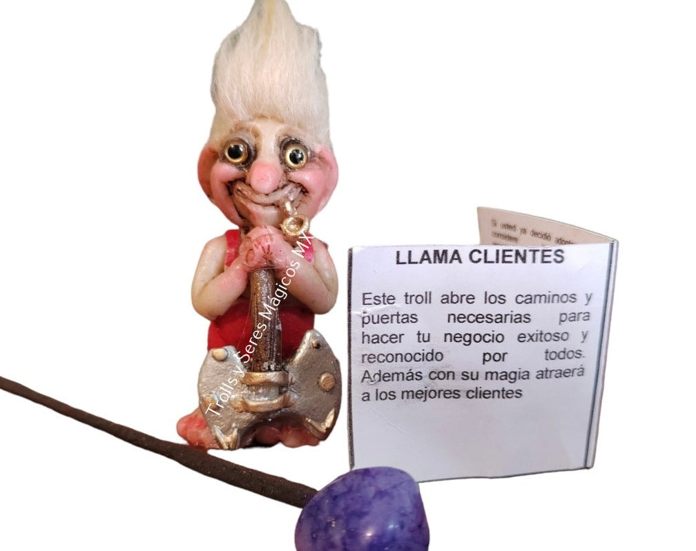 Troll Llama Clientes Mini