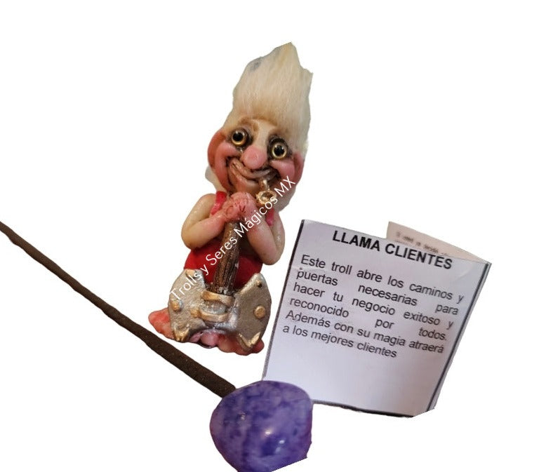 Troll Llama Clientes Mini