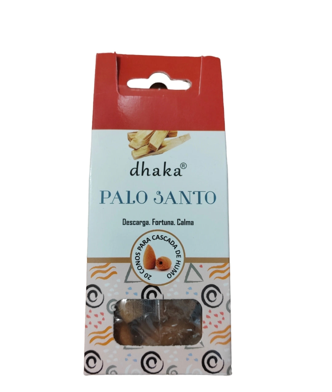 Caja De Incienso 20 Conos Cascada Palo Santo