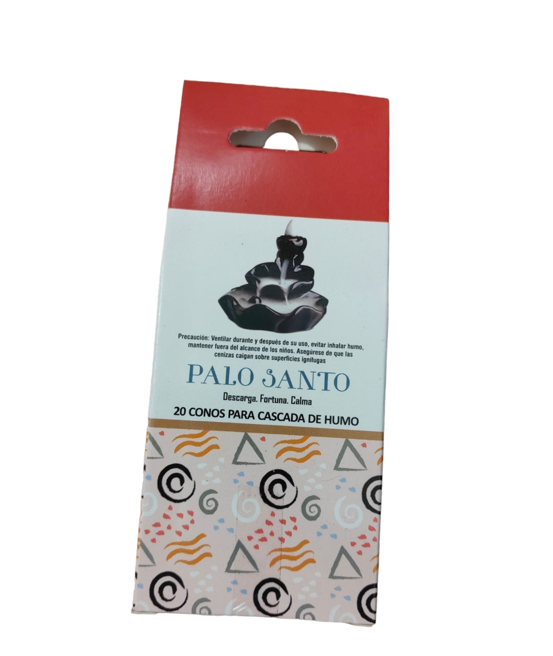 Caja De Incienso 20 Conos Cascada Palo Santo