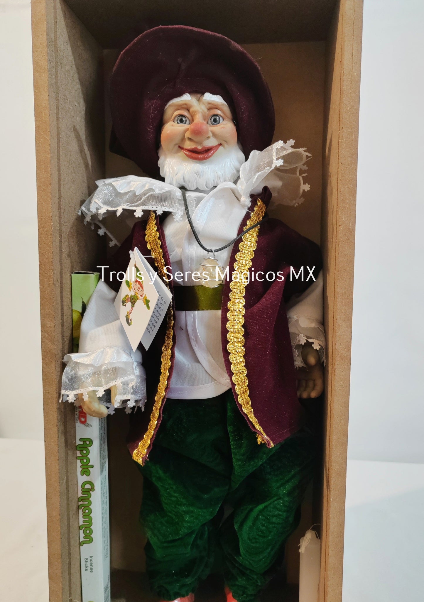 Elfo Latino Dagda (Dinero, Riqueza, Reencarnación) 38 cm