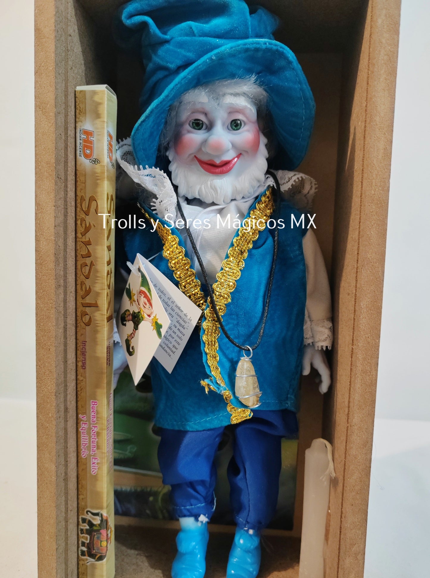 Elfo Latino Dagda (Dinero, Riqueza)28 cm
