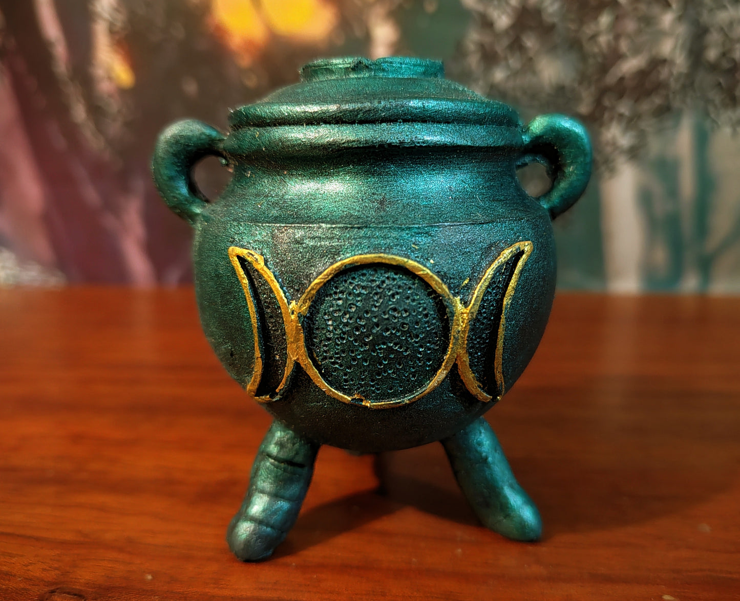 Quemador De Incienso wicca 8 cm
