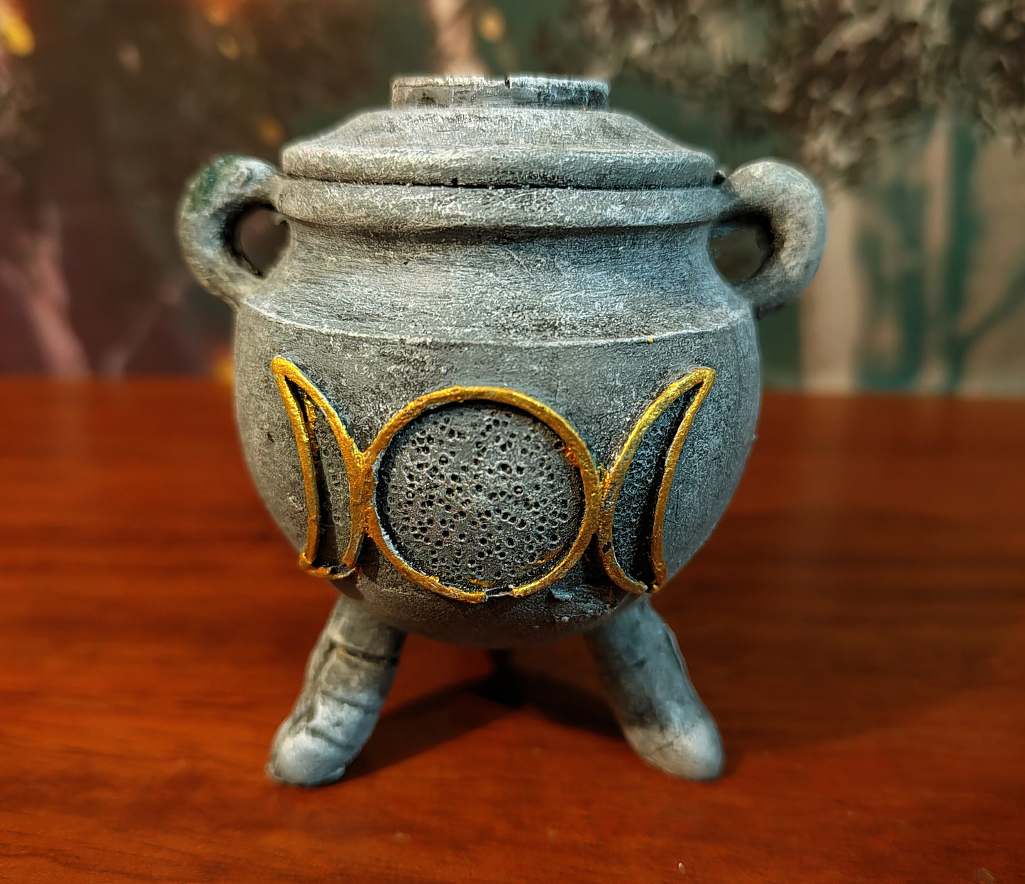 Quemador De Incienso wicca 8 cm