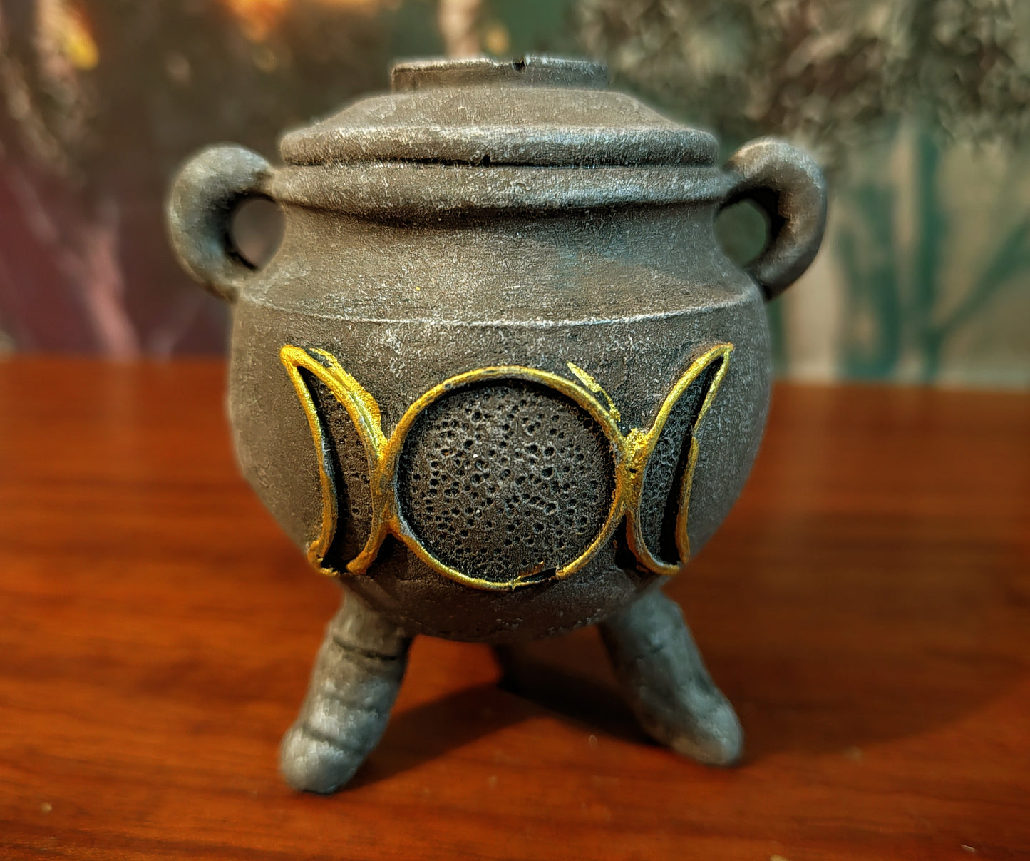 Quemador De Incienso wicca 8 cm