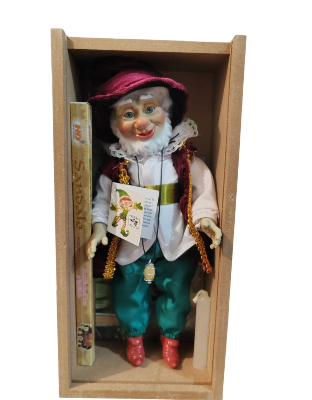 Elfo Latino Dagda (Dinero, Riqueza)28 cm