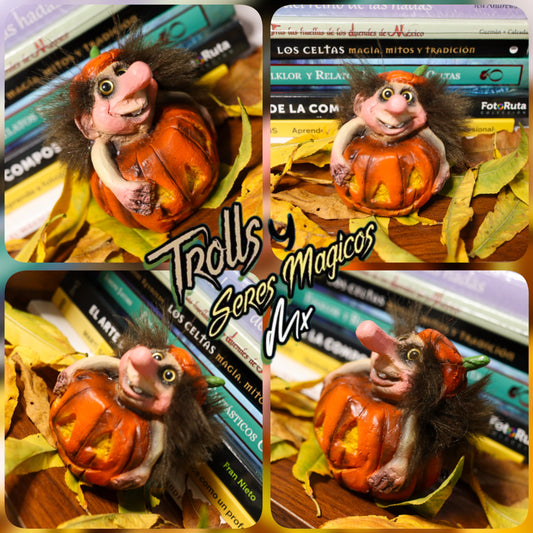 Troll- Sirus (Cosechador y Protector Contra Espíritus Malignos )7 cm