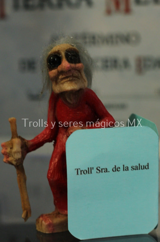 Troll Señora De La Salud 10 cm