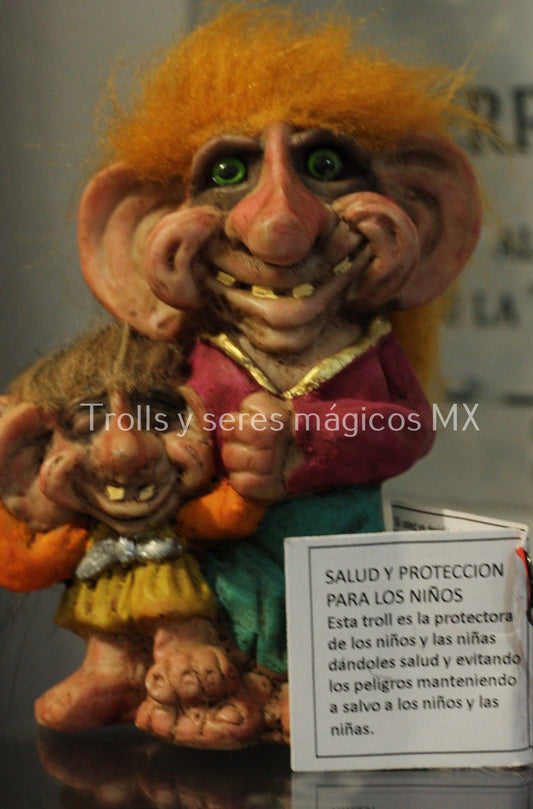 Troll Salud y Proteccion De Los Niños 14 cm