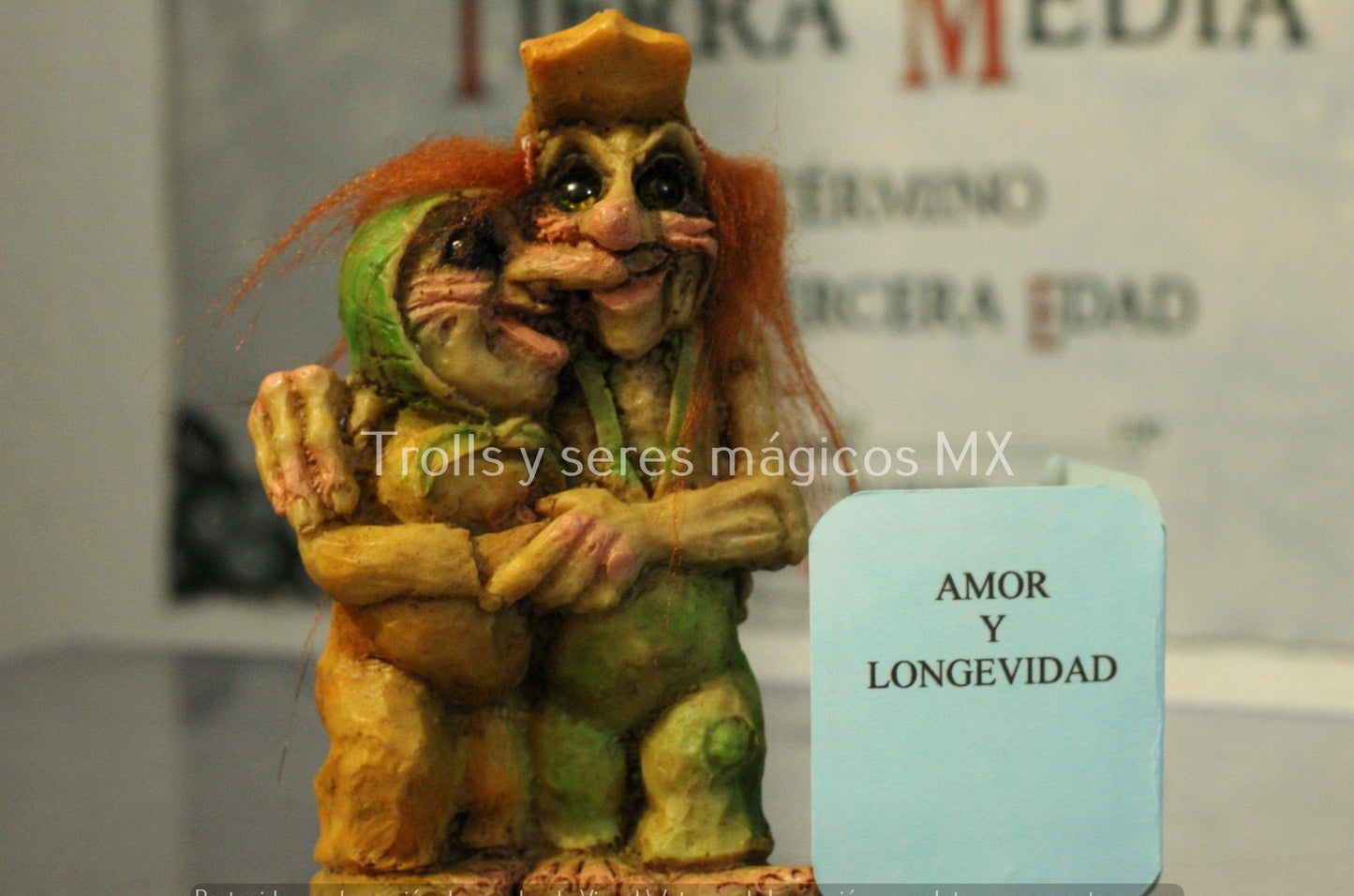 Trolls Amor y Longevidad 13 cm