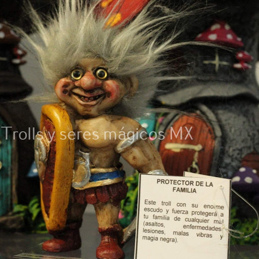 Troll Protector De La Familia 10 cm