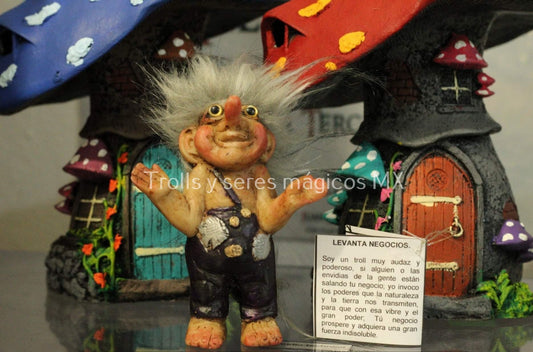Troll Levanta Negocios 10 cm