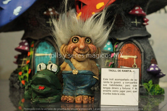 Troll De Ranita 8 cm
