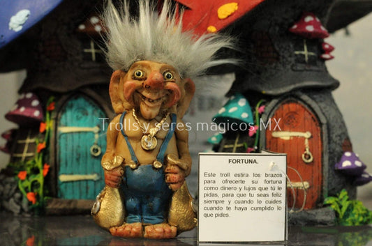 Troll De L a Fortuna  9 cm