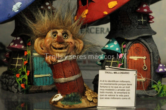 Troll Millonario 10 cm