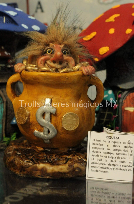 Troll De La Riqueza 14 cm