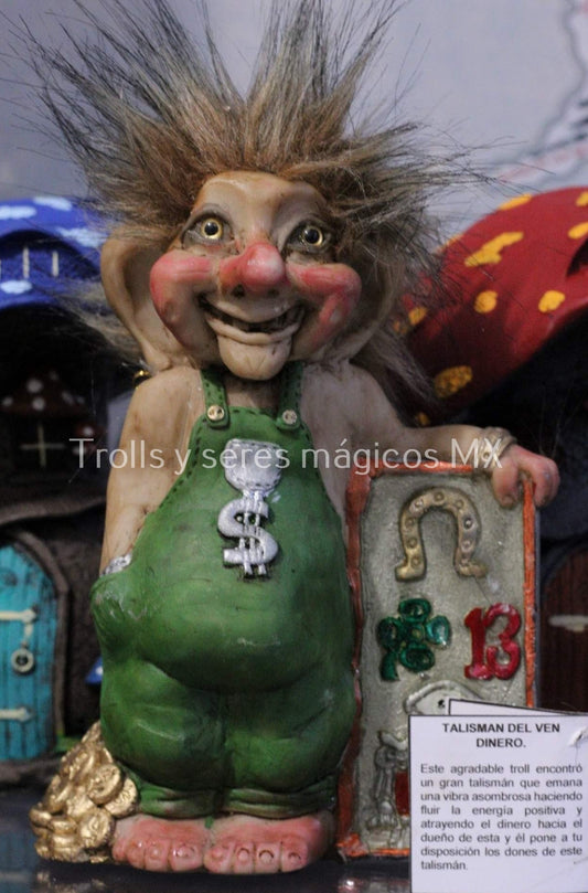 Troll Talisman Del Ven Dinero 18 cm