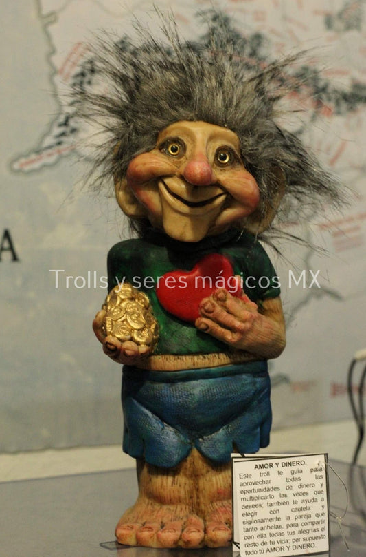 Troll Del Amor y Dinero  20 cm