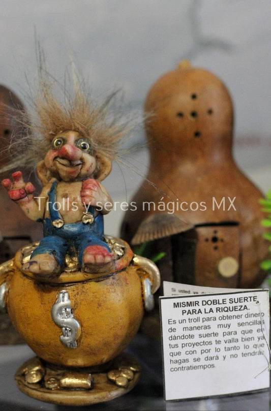 Mismir Doble Suerte Para La Riqueza 11 cm