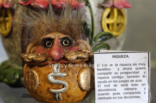 Troll De La Riqueza 7 cm