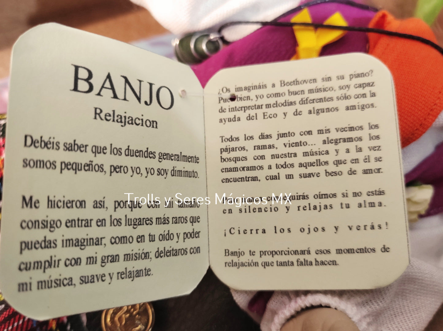 Elfo Latino Banjio (Relajacion)38 cm