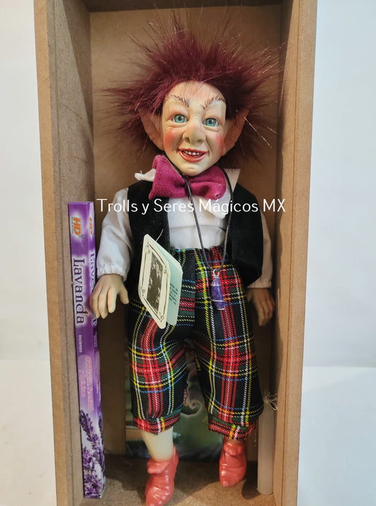 Elfo Latino Servan (Portador de buenas noticias).38cm