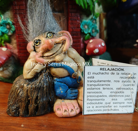 Troll De La Relajacion 8 cm
