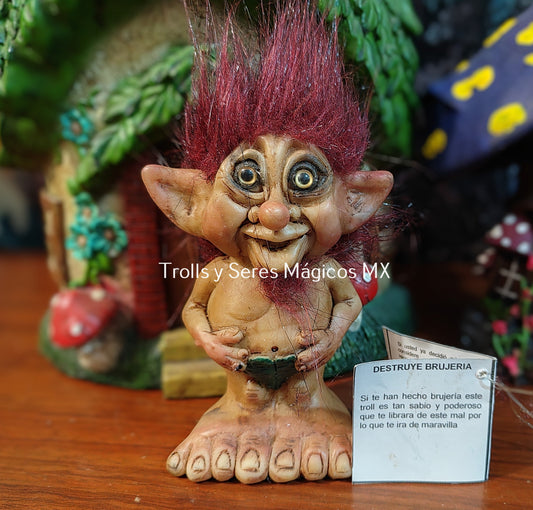 Troll Destruye Brujeria 11 CM